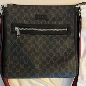 Large mens gucci messenger bag